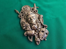Load image into Gallery viewer, Loki God sculpture made of Wood, Home altar, heathen god and goddess  altar mythology wood sculpture Scandinavian gods
