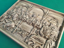 Load image into Gallery viewer, Last supper carving wood in new design, Christ The Last Supper religion icons &quot;JESUS&quot; Last supper, Wood carved religious Icon
