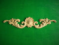 Wooden onlay, carved flower, horizontal decor, carved decoration of wood, wooden onlay, wall hanging
