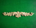 Carved Leaves Onlay, 1pc, Home Wall Embellishments, Furniture Carving, Applique furniture decor DIY Furniture Trim Supplies bed pediments