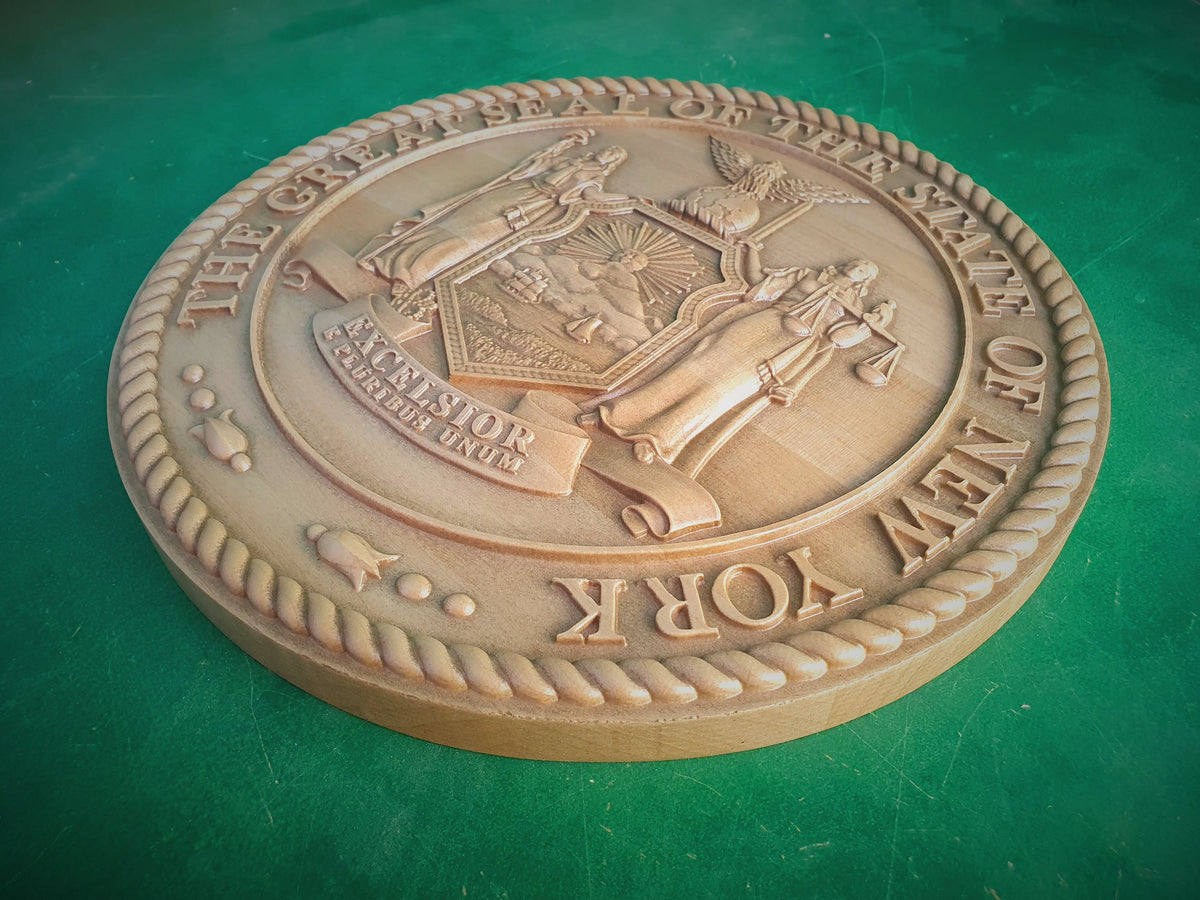 The Great Seal Of The State of NEW YORK, Coat of arms of the New York State