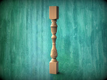 Load image into Gallery viewer, Custom size carved post of wood
