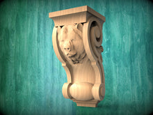 Load image into Gallery viewer, Wooden Corbel Bear 10&quot;
