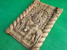 Load image into Gallery viewer, Odin the Allfather, Scandinavian God - Odin,   Celtic wood carving, Viking carving, wooden carving
