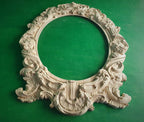 Carved Mirror Frame, Unpainted