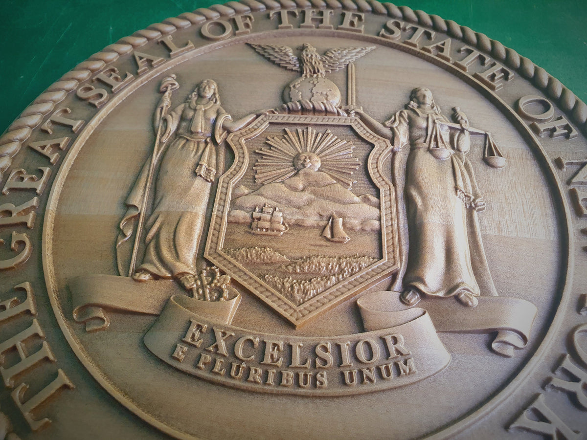 The Great Seal Of The State of NEW YORK, Coat of arms of the New York State