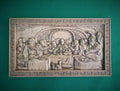 Last Supper Carved Panel, religious carved icon, wood carvings religious gifts 3d last supper