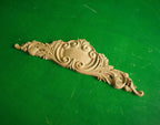 Most popular carved decoration of wood, wooden onlay, 1pc