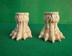 Lion Claws Feets, Set 2 of pc, classic style feets, baroque legs, wooden feets, queen anne style