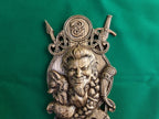 Loki God sculpture made of Wood, Home altar, heathen god and goddess  altar mythology wood sculpture Scandinavian gods