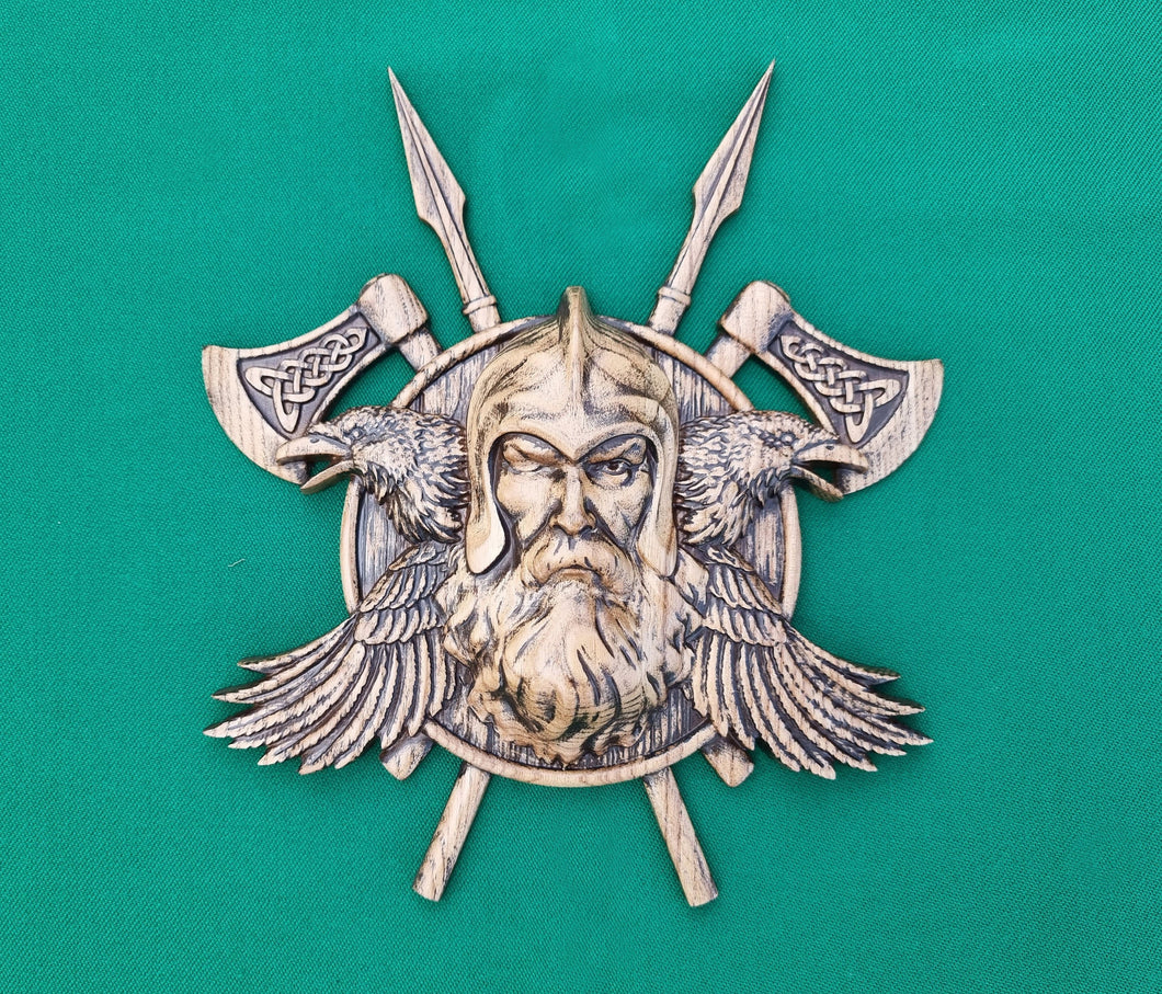 Odin wall decor, Odin totem