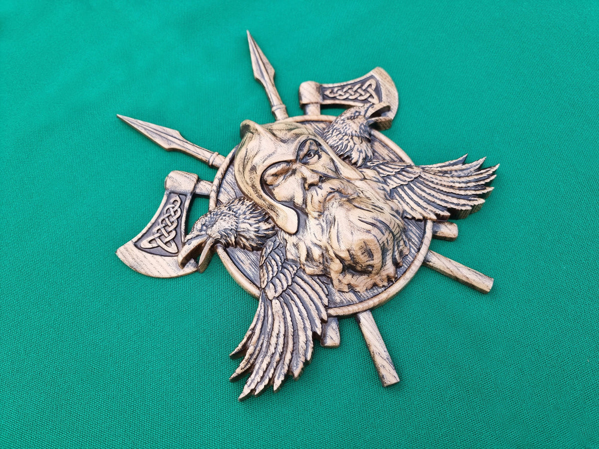 Odin wall decor, Odin totem