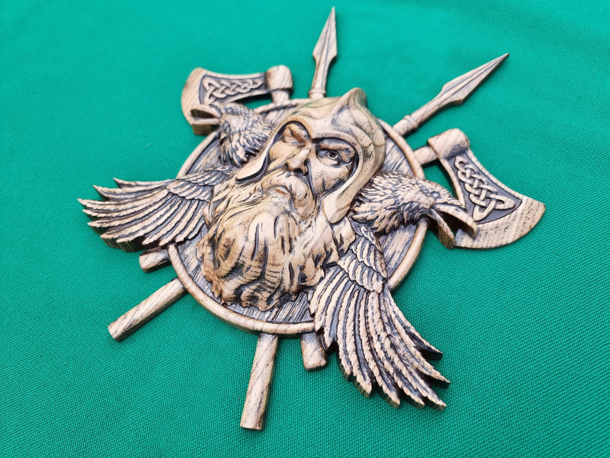 Odin wall decor, Odin totem