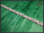 Ornamental Baroque Style Frieze Moulding, 40" Carved wooden Baguette, Carved timber unfinished wood trim moulding corner piece