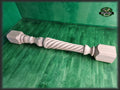 Carved balustrade of wood, carved banister of wood, stair balusters, Custom size wood balusters for stairs