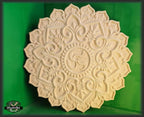 Mandala, Elegant Wall Art, Apartment Decor, Unpainted