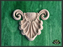 Load image into Gallery viewer, Central Architectural Applique Rosette Onlay Detailed Acanthus Ornamentation

