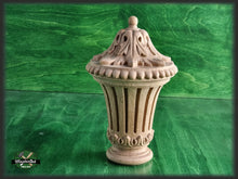 Load image into Gallery viewer, Carved Newel Post Caps, Ornate Decorative Newel Post Wooden Finial
