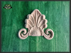 Central Architectural Applique Rosette Onlay Detailed Acanthus Ornamentation