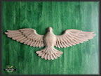 Flying Dove Wooden Wall Decor, Unfinished Carved Bird, Wedding Dove, Symbol of Peace and Innocence,Pigeon,Holy Spirit Dove Church