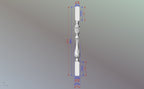 Luxury Carved Wooden Baluster for Stairs, carved banister of wood, stair banister, Carved wood balusters for stairs