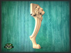 Table Leg Antique Style With Lion Head And Paw, 1 piece
