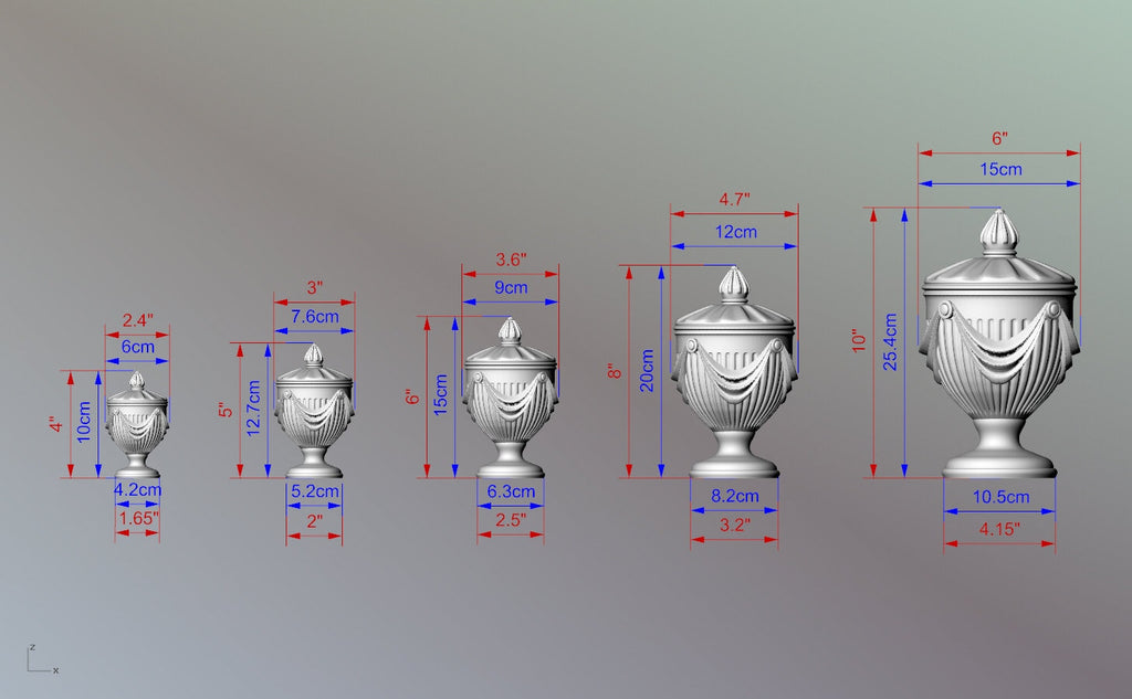 Bed Post Finials, Staircase Newel Post Cap