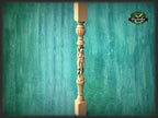 Baluster with women, Wood column with girls, Women stair balusters, Custom size wood balusters for stairs
