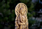 Freya, Freyja statue, norse pantheon, viking pagan asatru heathen goddess and god scandinavian gods altar mythology