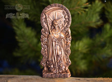 Load image into Gallery viewer, Santa Muerte goddess statuette, Holy Death, for home altar, Catholicism, Hinduism, wicca, statue, witches
