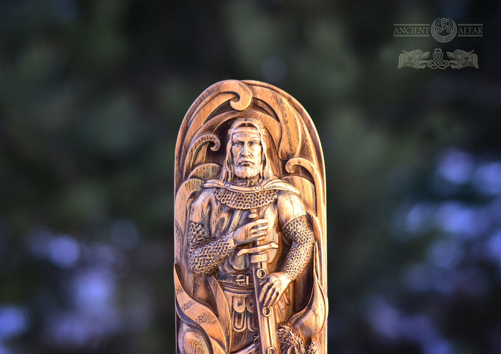 Freyr God, Freyr statue, Viking god, norse pantheon, viking pagan asatru heathen goddess and god scandinavian gods altar mythology