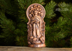 Hel, Hel statue, norse goddess, norse pantheon, viking pagan asatru heathen goddess and god scandinavian gods altar mythology
