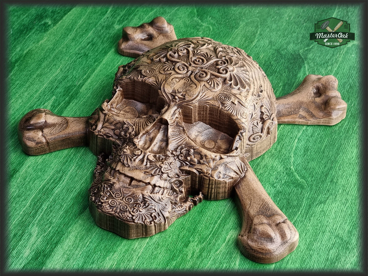Carved Skull made of wood, wood wall art, carved skull of wood, wall decor carving, Santa Muerte, Calavera, Dark Art