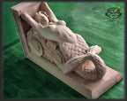 Corbel Mermaid of wood, Unpainted, Decorative Carved Wooden Corbel, 1pc, Home Wall Embellishments, wood onlays, wood wall art decor