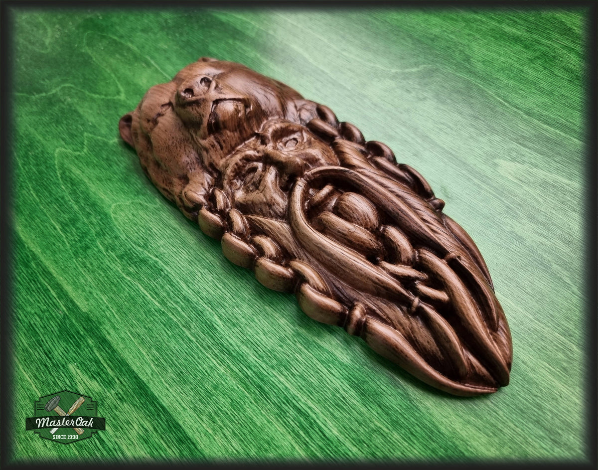 Veles, Slavic Gods, The figurine is cut out of wood, Veles, the statue of Veles, Pagan God,