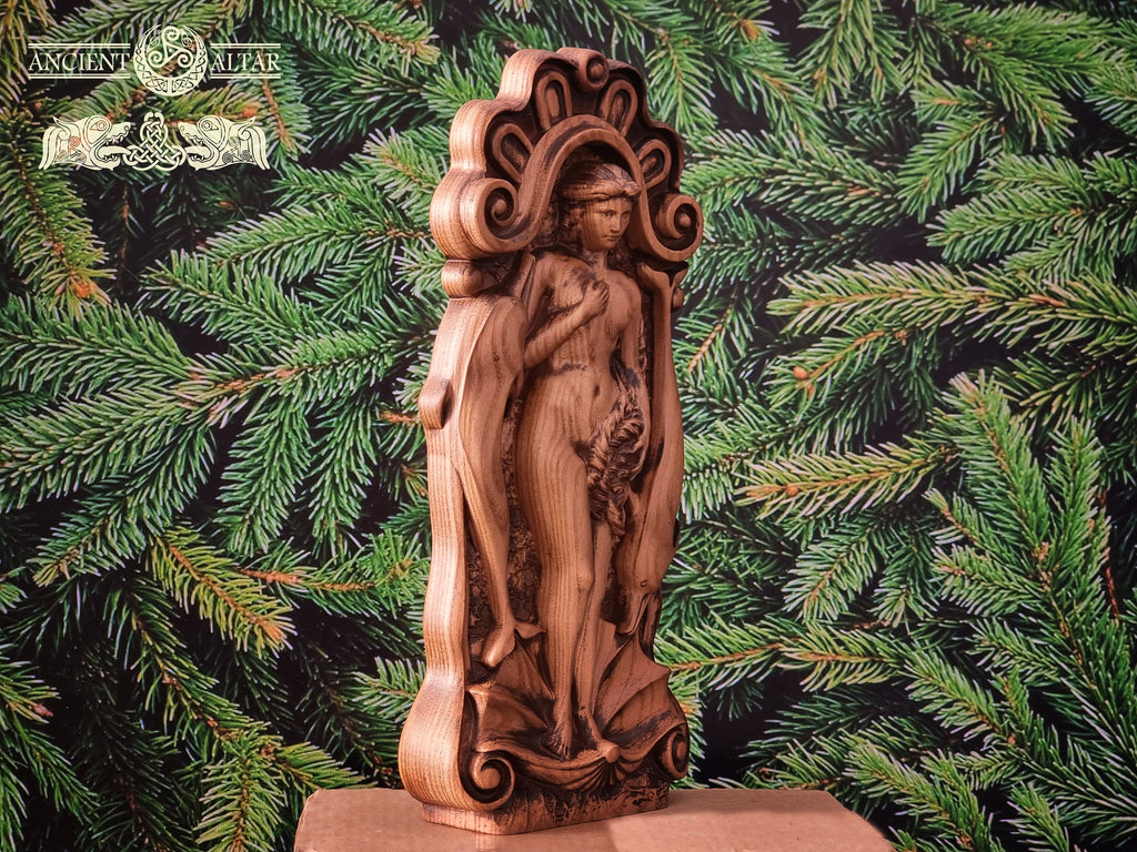 Aphrodite statue, Greek goddess, Pagan ancient God Altar sculpture, Aphrodite statue, Venus figurine