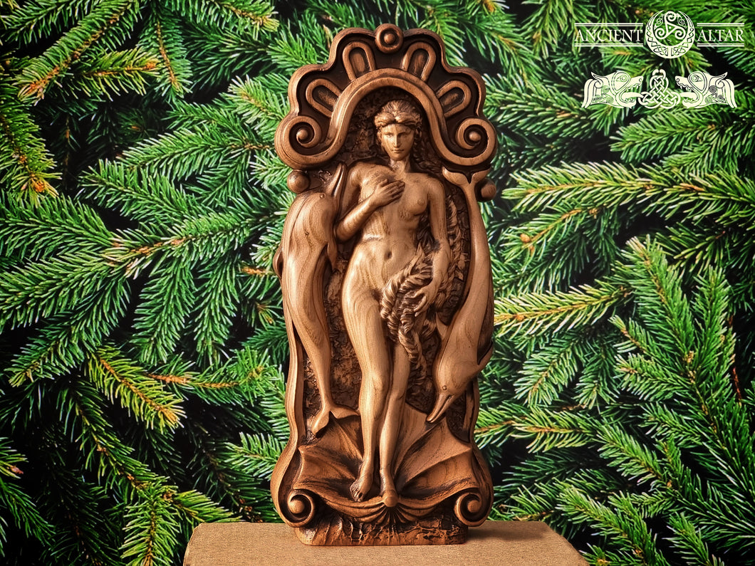 Aphrodite statue, Greek goddess, Pagan ancient God Altar sculpture, Aphrodite statue, Venus figurine