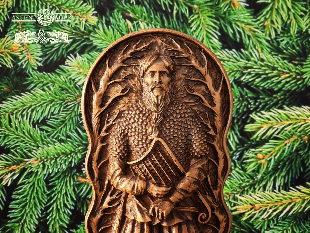 Dagda Irish god, giant Dagda, celtic god, pagan god, wiccan, wicca, altar, druid, witchcraft, gaelic
