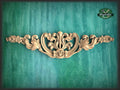 Wooden Applique for Furniture Wholesale Supplier, Wood Onlay, 1pc, Home Wall Embellishments, Furniture Carving, Wood Onlay