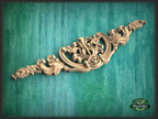 Wooden Applique for Furniture Wholesale Supplier, Wood Onlay, 1pc, Home Wall Embellishments, Furniture Carving, Wood Onlay
