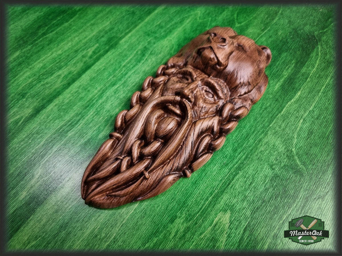 Veles, Slavic Gods, The figurine is cut out of wood, Veles, the statue of Veles, Pagan God,