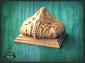 Square Post Cap , Square Staircase Newel Post Cap, Square bed cap, Square base finial, Pillar top