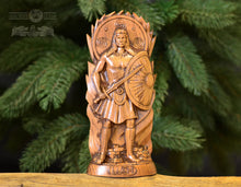 Load image into Gallery viewer, Lugh Statue, Lugh Irish God, celtic god, altar statue, pagan god
