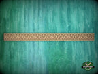 Rococo solid wood moulding with sea shells,  40" classical wood cabinet moulding