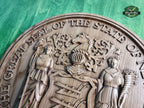 The Great Seal Of The State of New Jersey, wall hanging, New Jersey Logo state seal