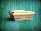 Square Staircase Newel Post Cap, Square Post Finials, Square bed cap