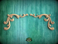 Decorative Corners of wood, Set of 2pc, decorative wood trim