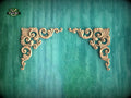 Corner Applique Carving – Acanthus Leaf Motif made of wood, Set of 2pc, decorative wood, Classical-style hardwood acanthus cabinet onlays