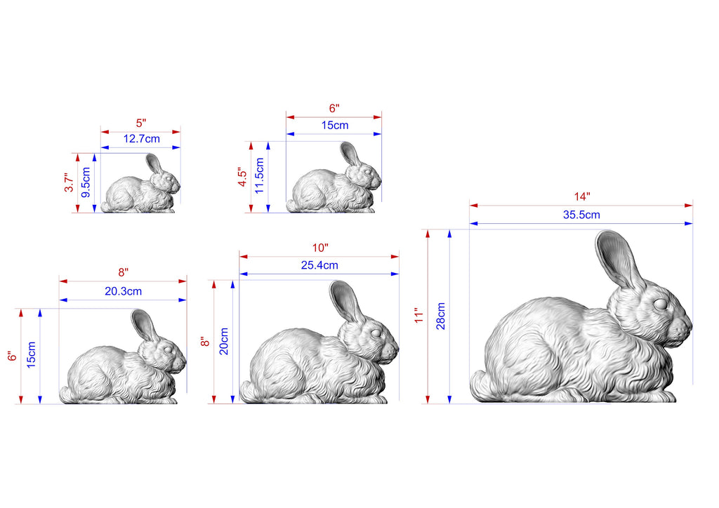 Lying Rabbit Wooden Finial for Staircase Newel Post, Rabbit finial bed post, Rabbit statue of wood, Wooden Rabbit statue cap