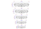 Regal Baroque-Style, Elegant Wooden Baroque Scrollwork Wall Decor